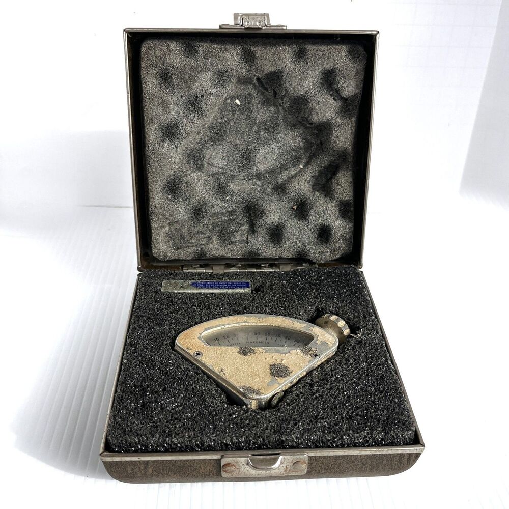 Vintage Shore Instrument Hardness Durometer Type C in original Case